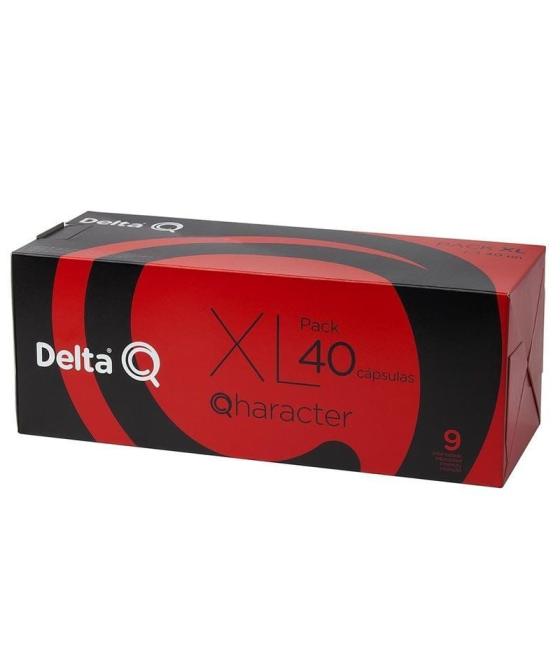 Cápsula delta qharacter para cafeteras delta/ caja de 40