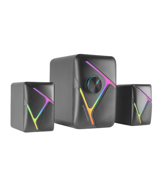Altavoces bluetooth ms-h21 rgb negro mars gaming