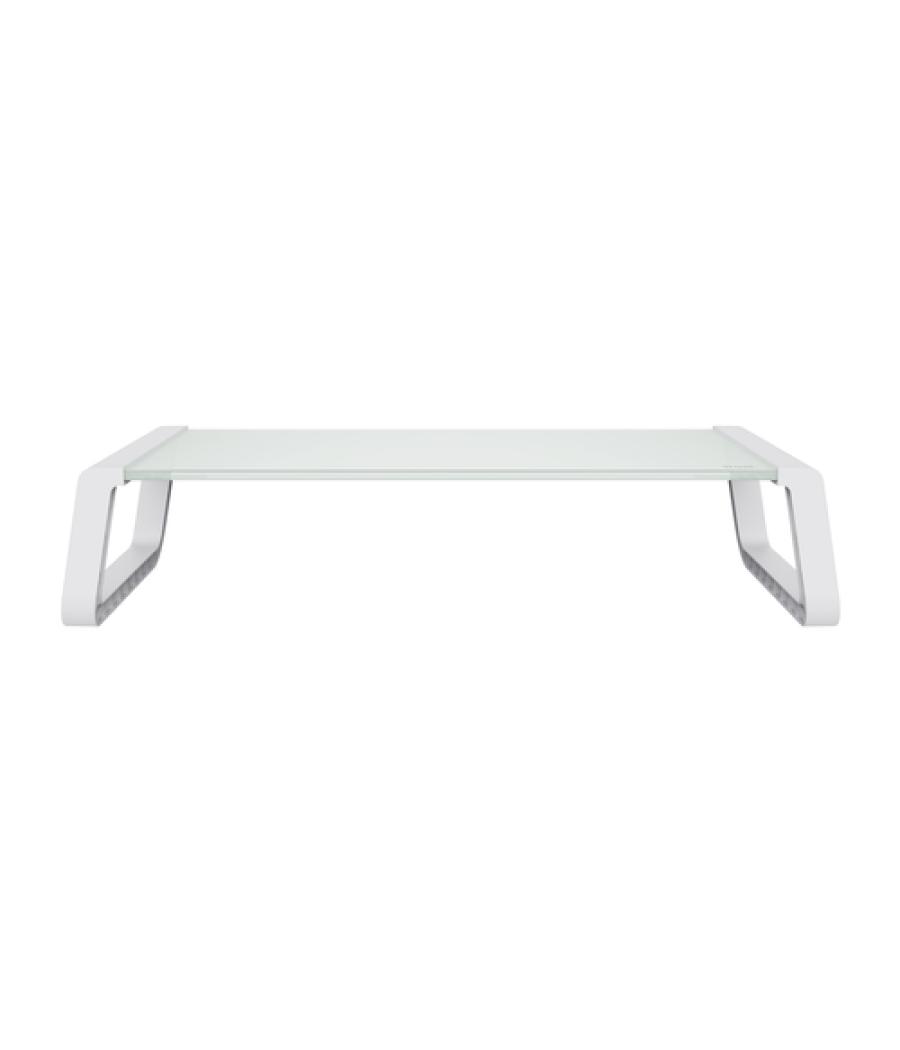 Trust 25351 soporte para monitor Escritorio Transparente, Blanco