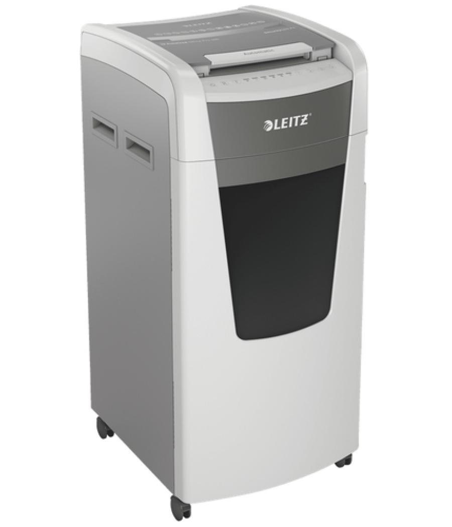 Destructora de documentos leitz iq auto+ office pro 600 capacidad de corte 600 hojas destruye grapas y clips