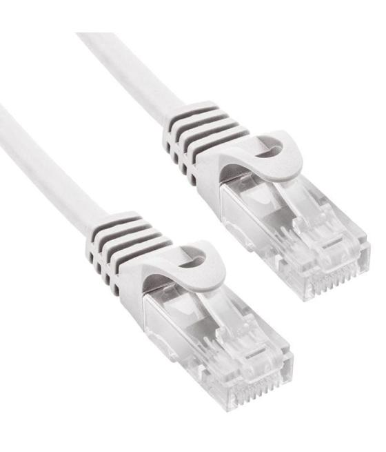 Cable de red rj45 utp phasak phk 1550 cat.6/ 50cm/ gris