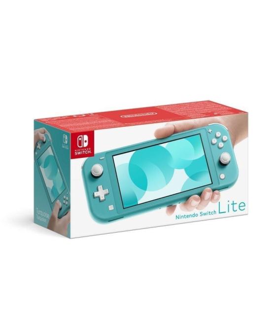 Nintendo switch lite azul turquesa