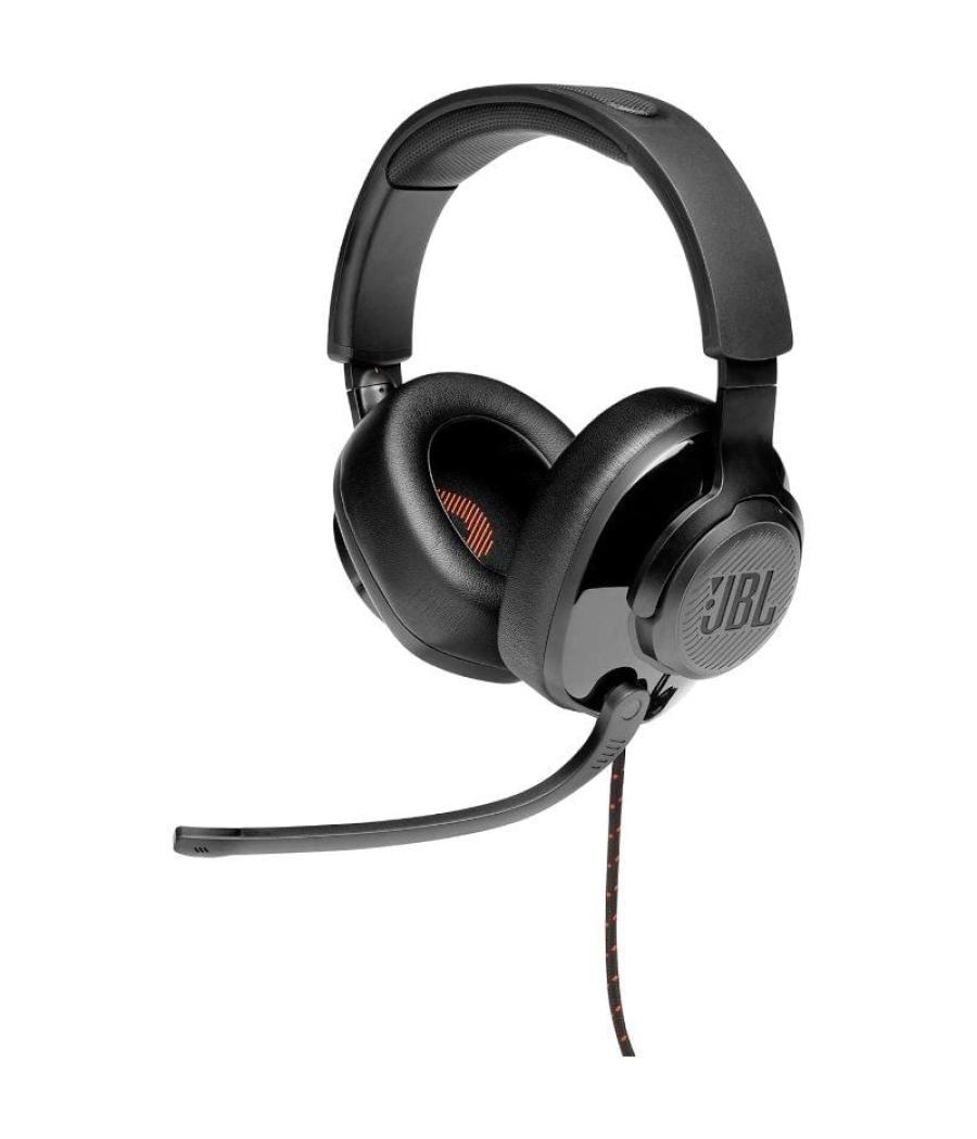 Auriculares gaming con micrófono jbl quantum 200/ jack 3.5/ negros