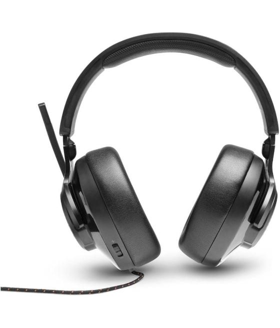 Auriculares gaming con micrófono jbl quantum 200/ jack 3.5/ negros