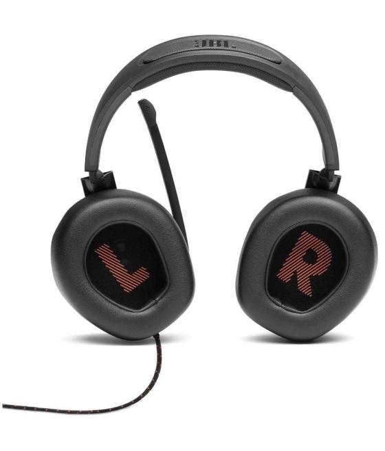 Auriculares gaming con micrófono jbl quantum 200/ jack 3.5/ negros