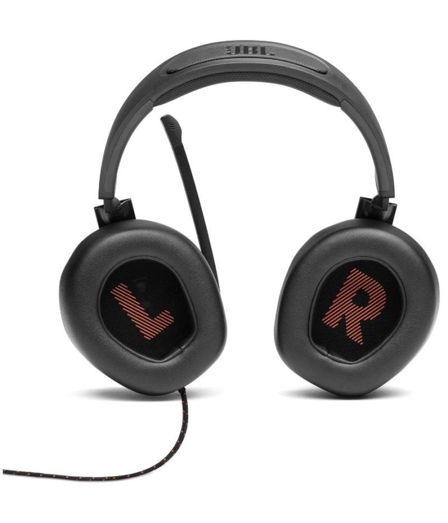 Auriculares gaming con micrófono jbl quantum 200/ jack 3.5/ negros