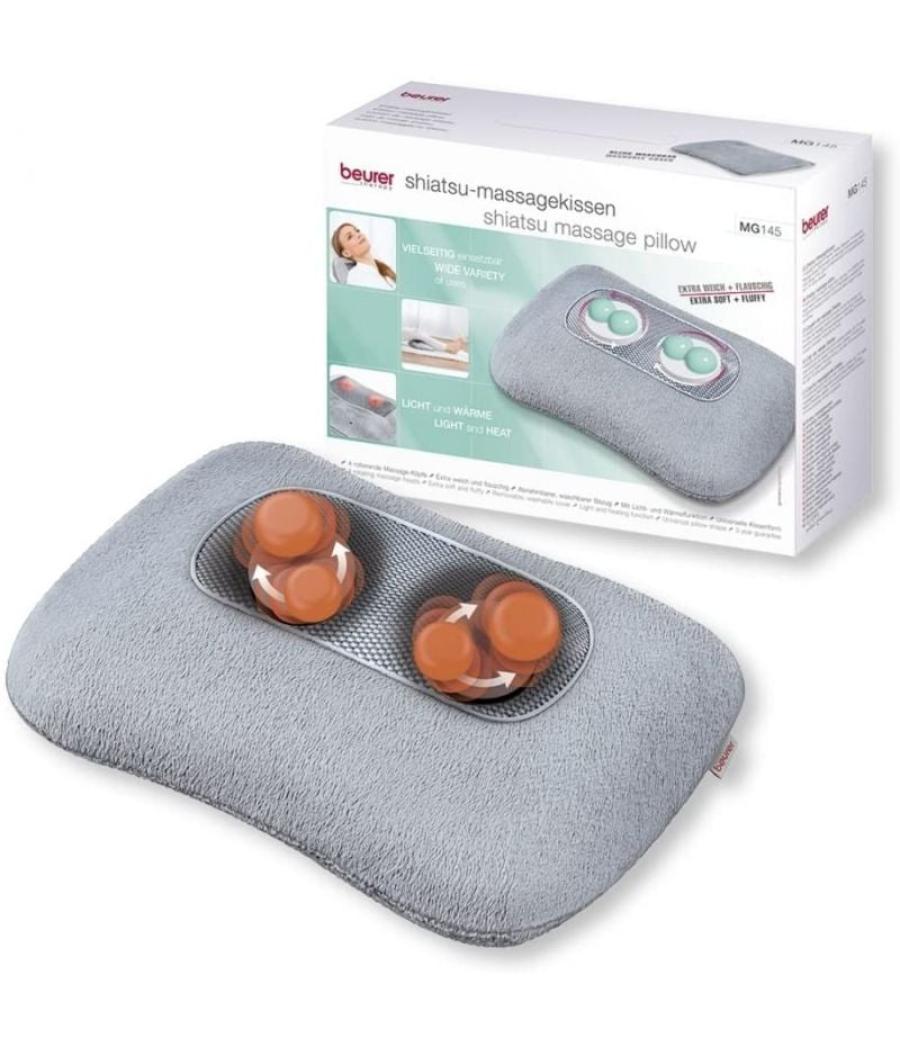 Almohada de masaje shiatsu beurer mg-145