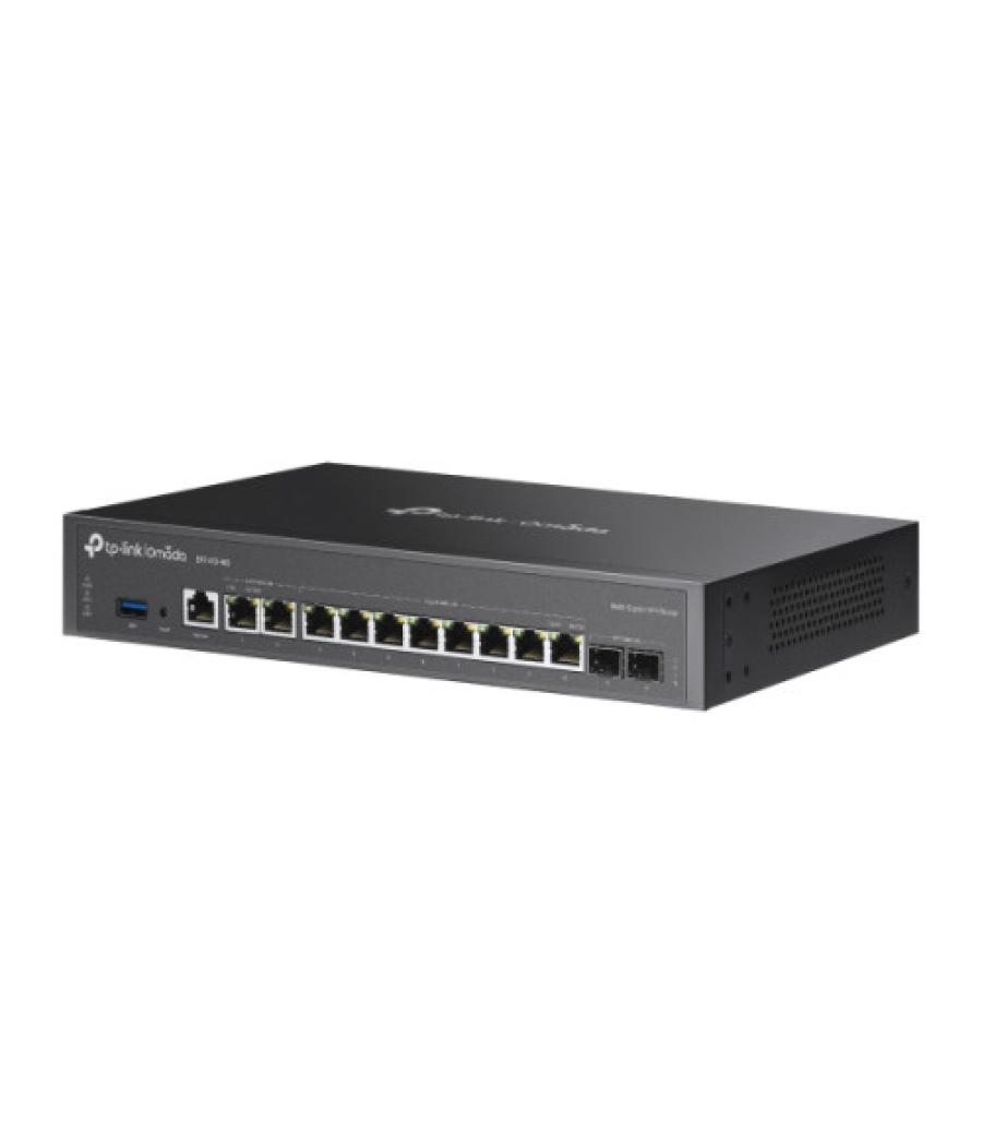 Tp-link omada er7412-m2 router 2.5 gigabit ethernet, gigabit ethernet negro