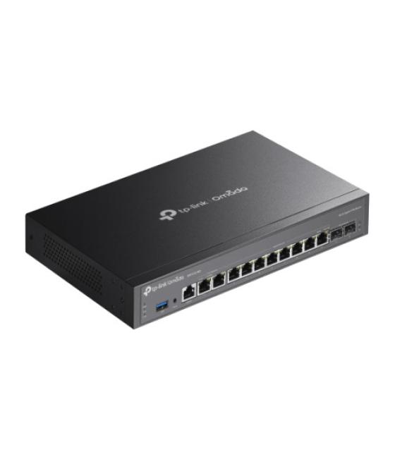 Tp-link omada er7412-m2 router 2.5 gigabit ethernet, gigabit ethernet negro