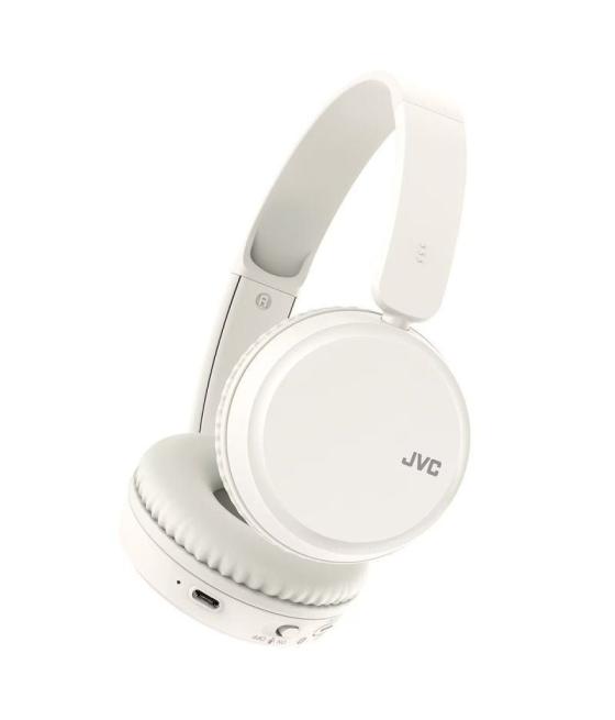 Auriculares inalámbricos jvc ha-s36w/ con micrófono/ bluetooth/ blancos