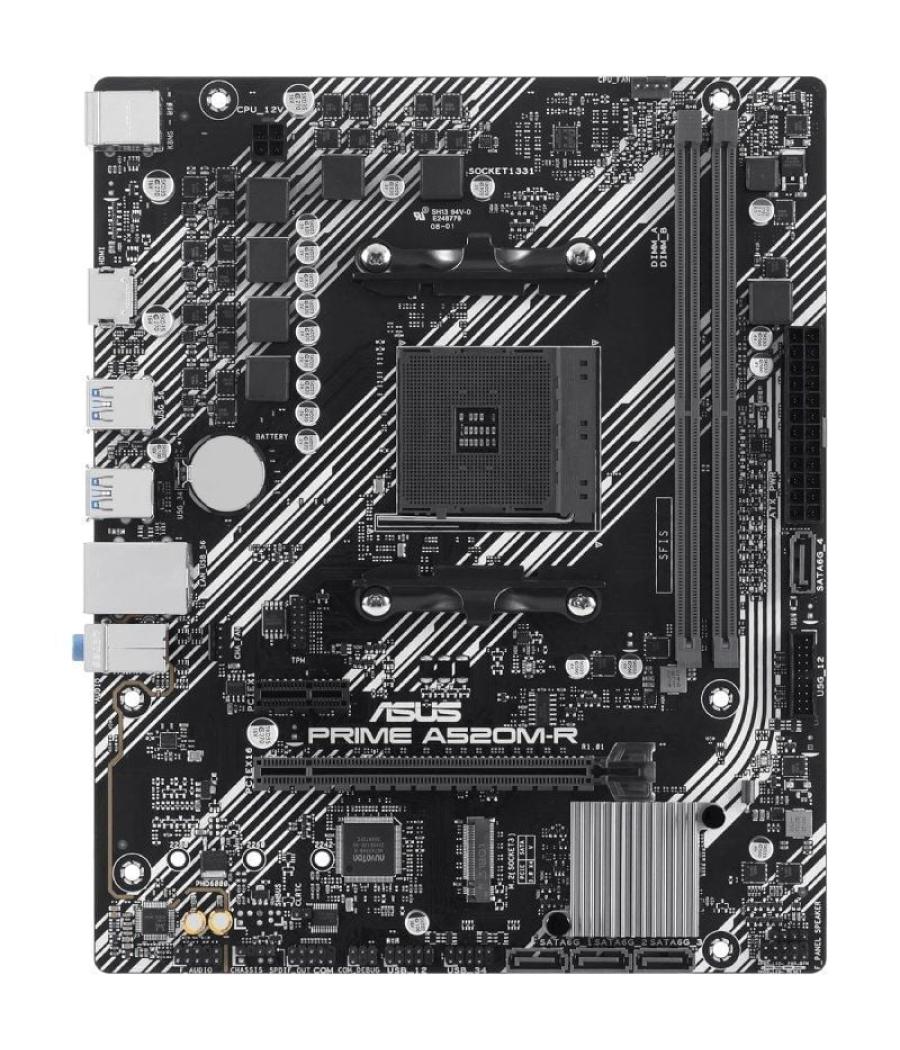Placa base asus prime a520m-r socket am4/ micro atx