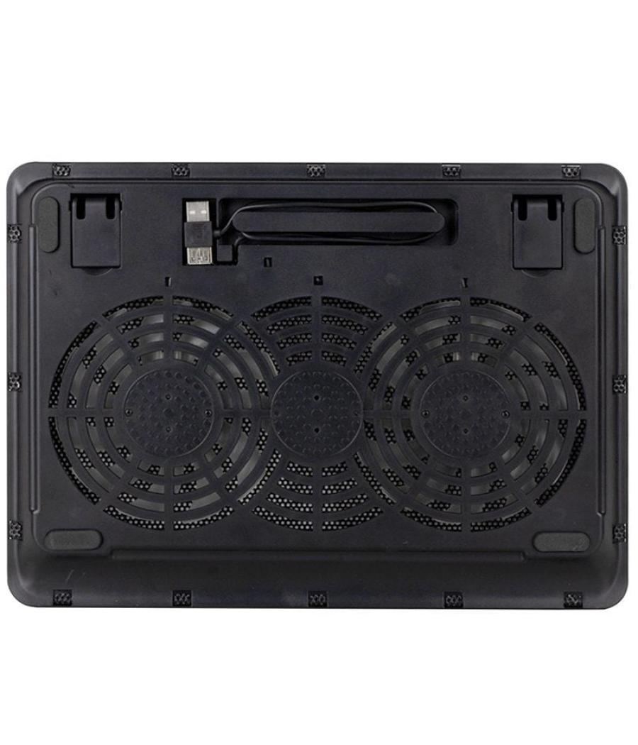 Soporte refrigerante ngs cooler jetstand para portátiles hasta 15.6'/ iluminación led