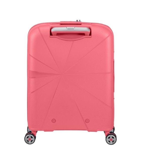 Maleta de cabina american tourister starvibe spinner 55cm/ 55x40x20cm/ 4 ruedas/ coral