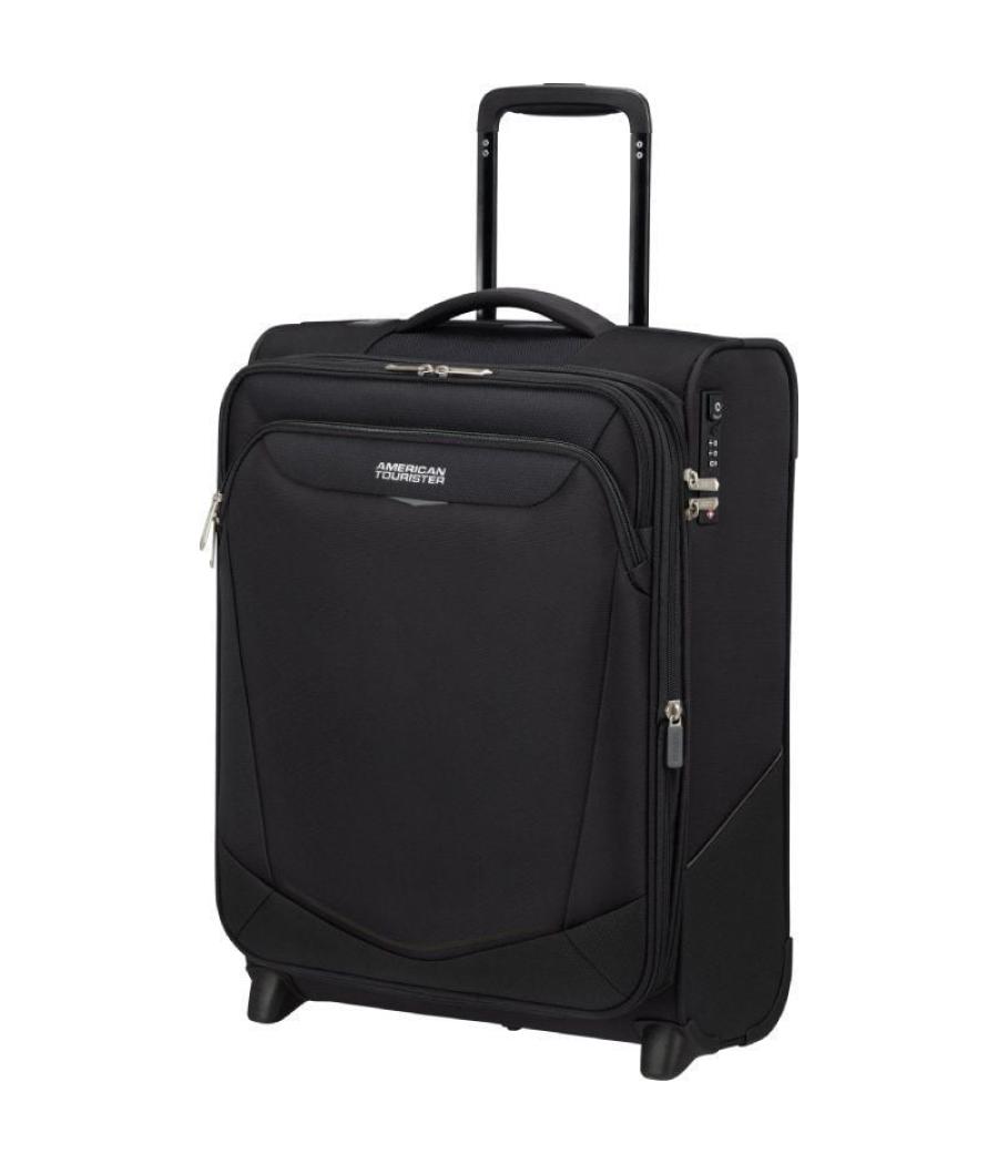 Maleta de cabina american tourister upright summerride 55cm/ 55x40x20cm/ 2 ruedas/ negra