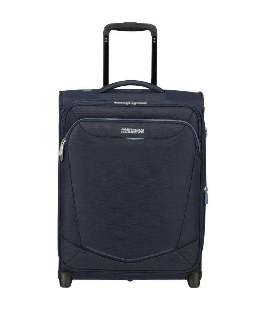 Maleta de cabina american tourister upright summerride 55cm/ 55x40x20cm/ 2 ruedas/ azul marino