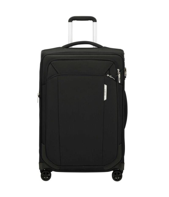 Maleta mediana samsonite respark expansible 67cm/ 66x43x33cm/ 4 ruedas/ negra