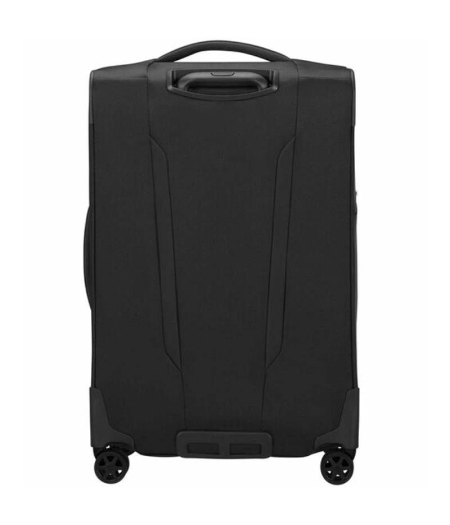 Maleta mediana samsonite respark expansible 67cm/ 66x43x33cm/ 4 ruedas/ negra