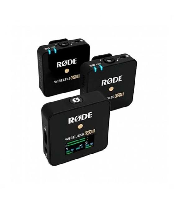 Microfono rode wireless go ii dual usb tipo c - trs - 50hz - omnidirectional