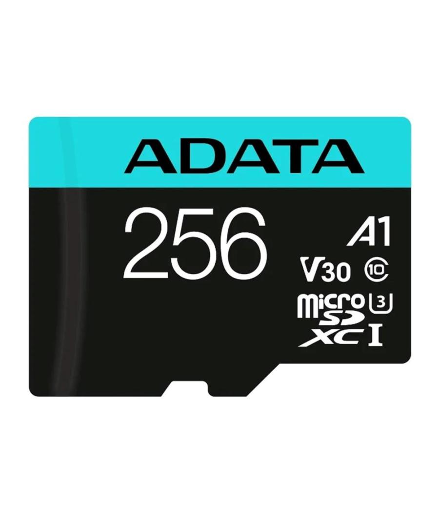 Tarjeta micro sd adata 256gb cl10 + adaptador sd