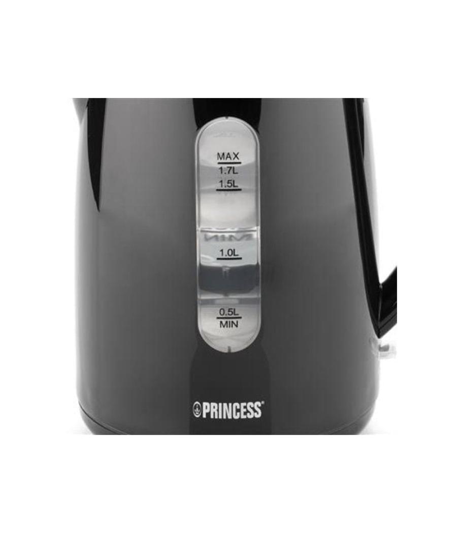 Hervidor de agua princess 236017 black style/ 2200w/ capacidad 1.7l