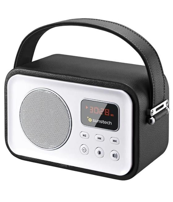 Radio portátil sunstech rpbt450/ negra