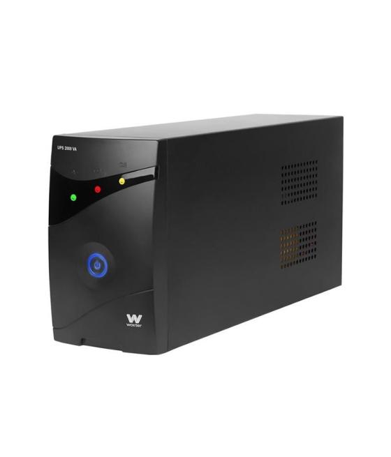 Sai línea interactiva woxter ups 2000 va/ 2000va-1200w/ 2 salidas/ formato torre