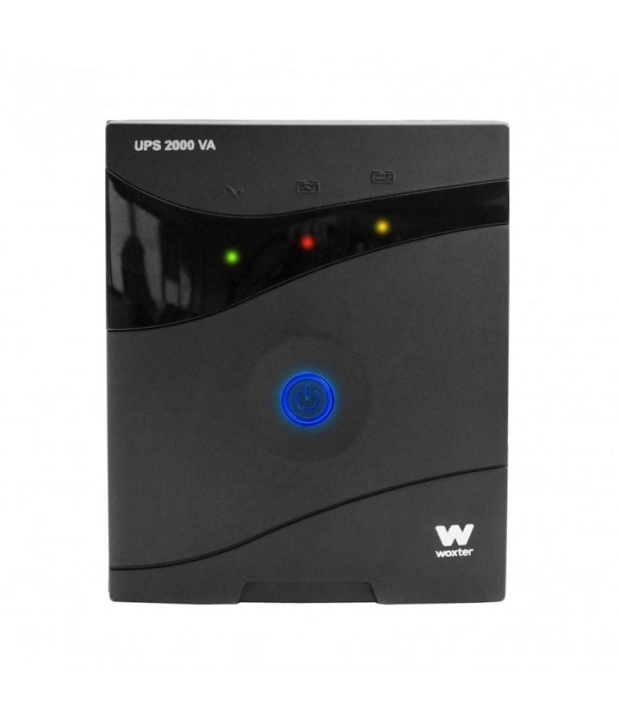 Sai línea interactiva woxter ups 2000 va/ 2000va-1200w/ 2 salidas/ formato torre