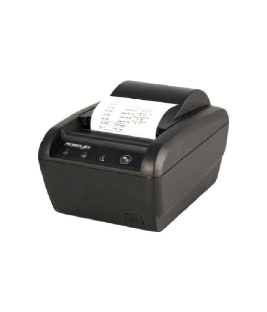 Impresora de tickets posiflex pp-8803/ térmica/ ancho papel 80mm/ usb-rs232-ethernet/ negra