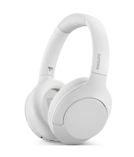 Auriculares inalámbricos philips tah8506/ con micrófono/ bluetooth/ blancos