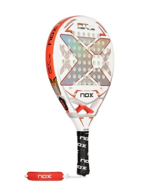 Pala de pádel noxsport at pro cup 2024/ blanca y naranja