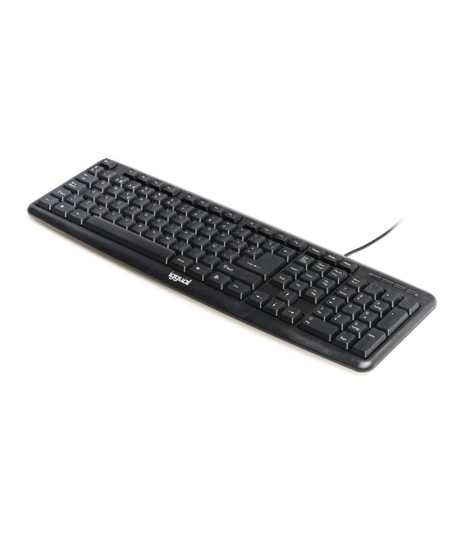 Iggual teclado estándar ck-basic-105t negro