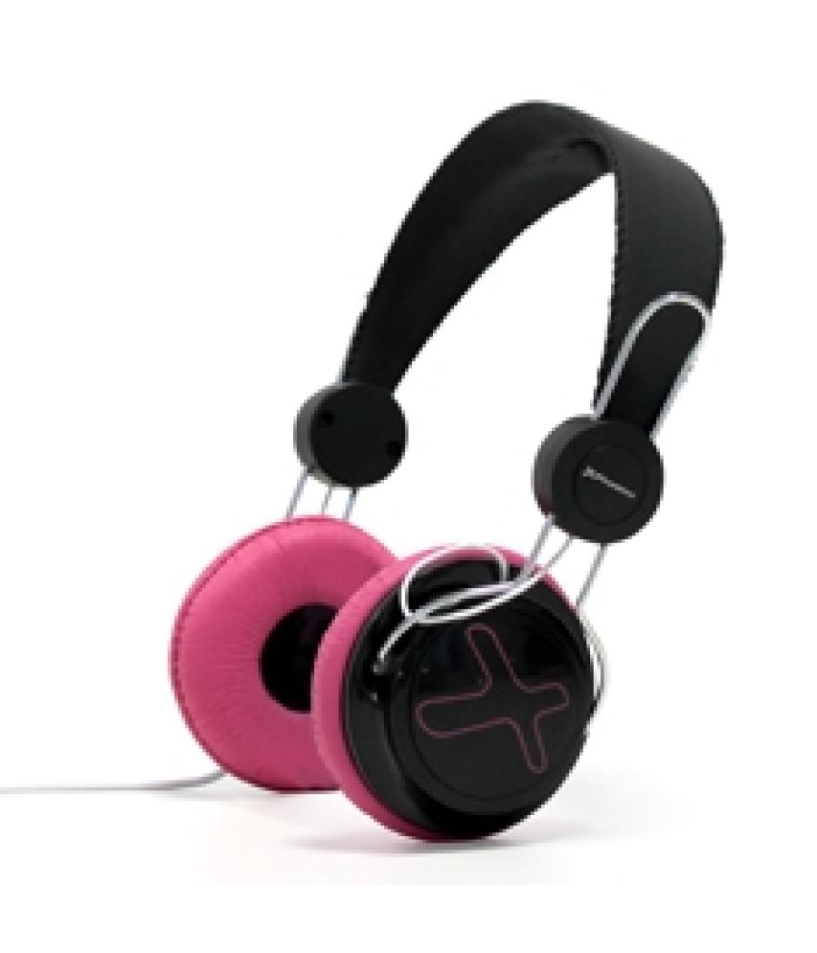 Auriculares con microfono phoenix 720 air fucsia