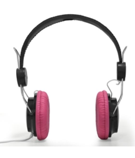 Auriculares con microfono phoenix 720 air fucsia