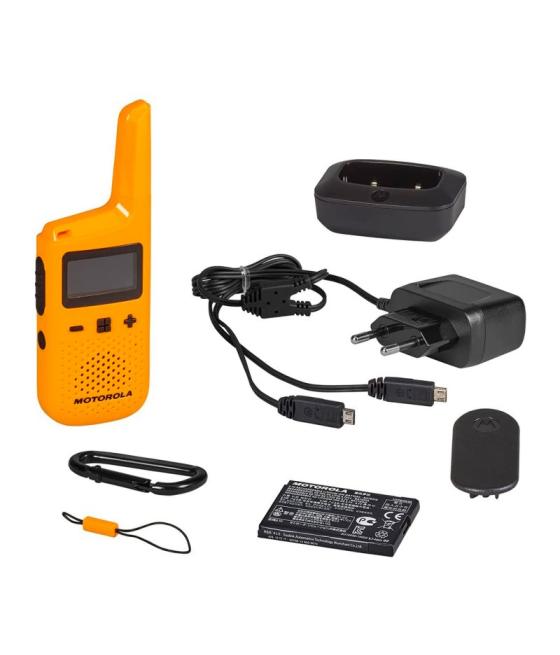 Walkie talkie motorola t72 - hasta 8km pack 2 unidades