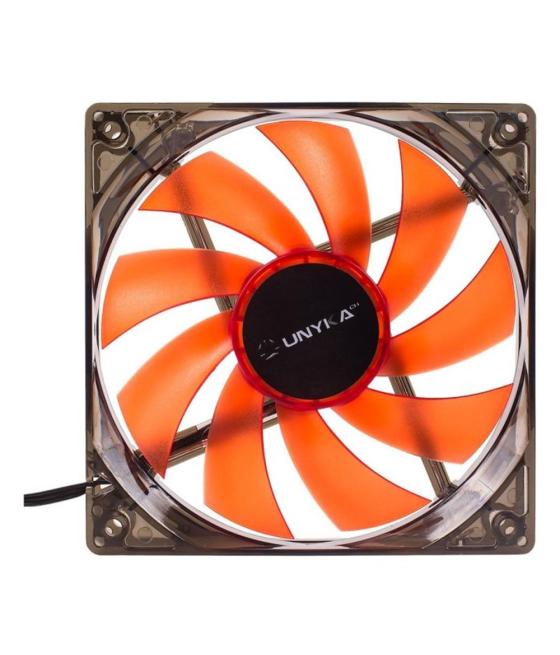 Ventilador cpu unykach 51792 led roja 120mm