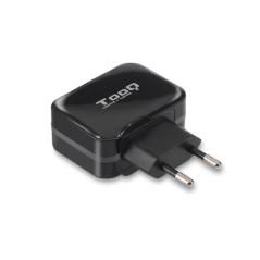 TooQ TQWC-1S02 Cargador de pared 2 USB Negro - Imagen 3