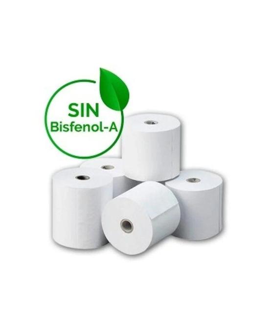 Rollo papel térmico genérico 80x55 8u bpaf/ 80 x 55mm/ 8 unidades