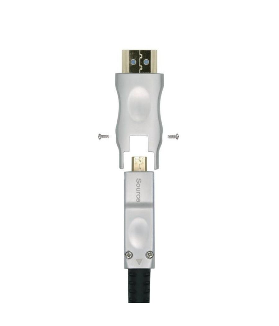 Cable hdmi 2.0 aoc 4k desmontable aisens a148-0512/ hdmi macho / d macho - hdmi macho/ 30m/ negro