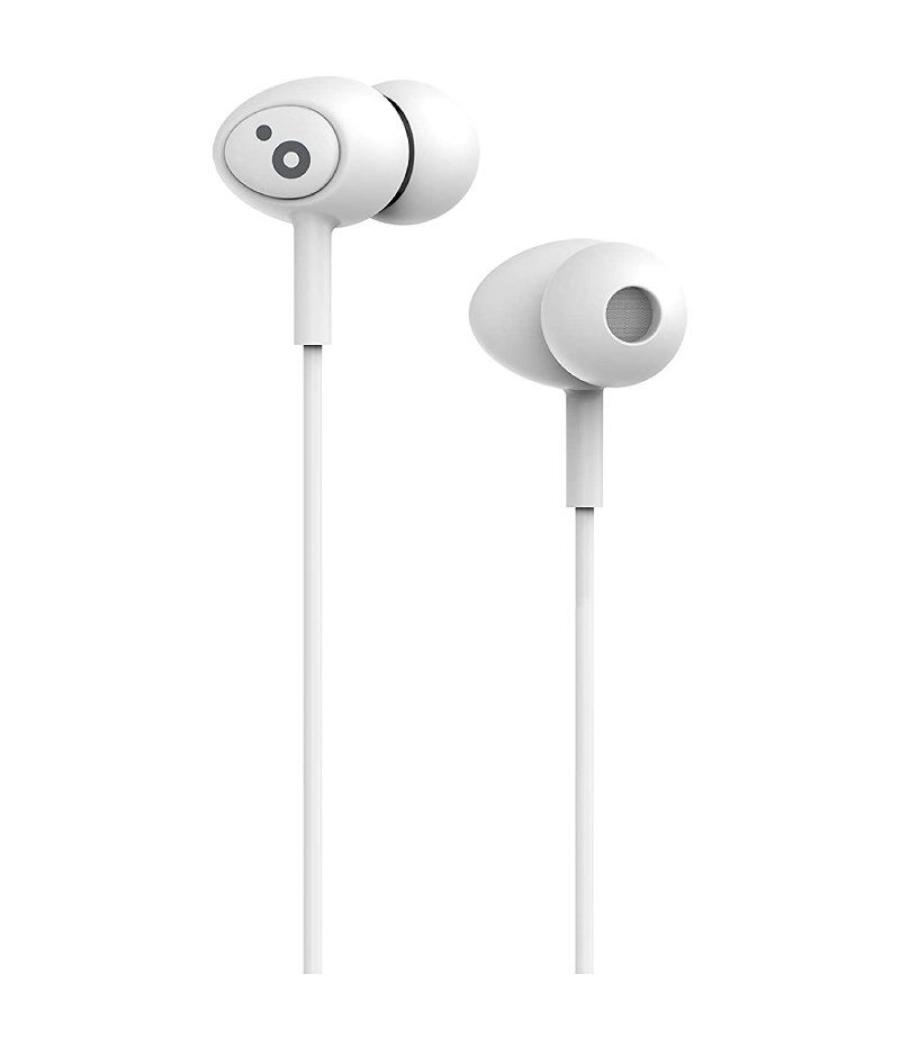 Auriculares intrauditivos sunstech pops/ con micrófono/ jack 3.5/ blancos