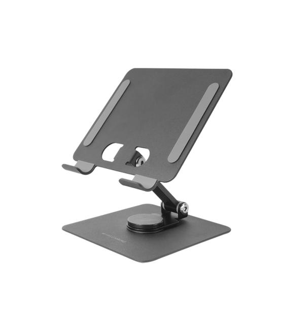 Soporte sobremesa para tablets convertible 2 en 1 negro mars gaming