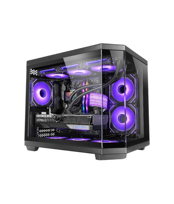 Caja microatx mc3t core negro mars gaming