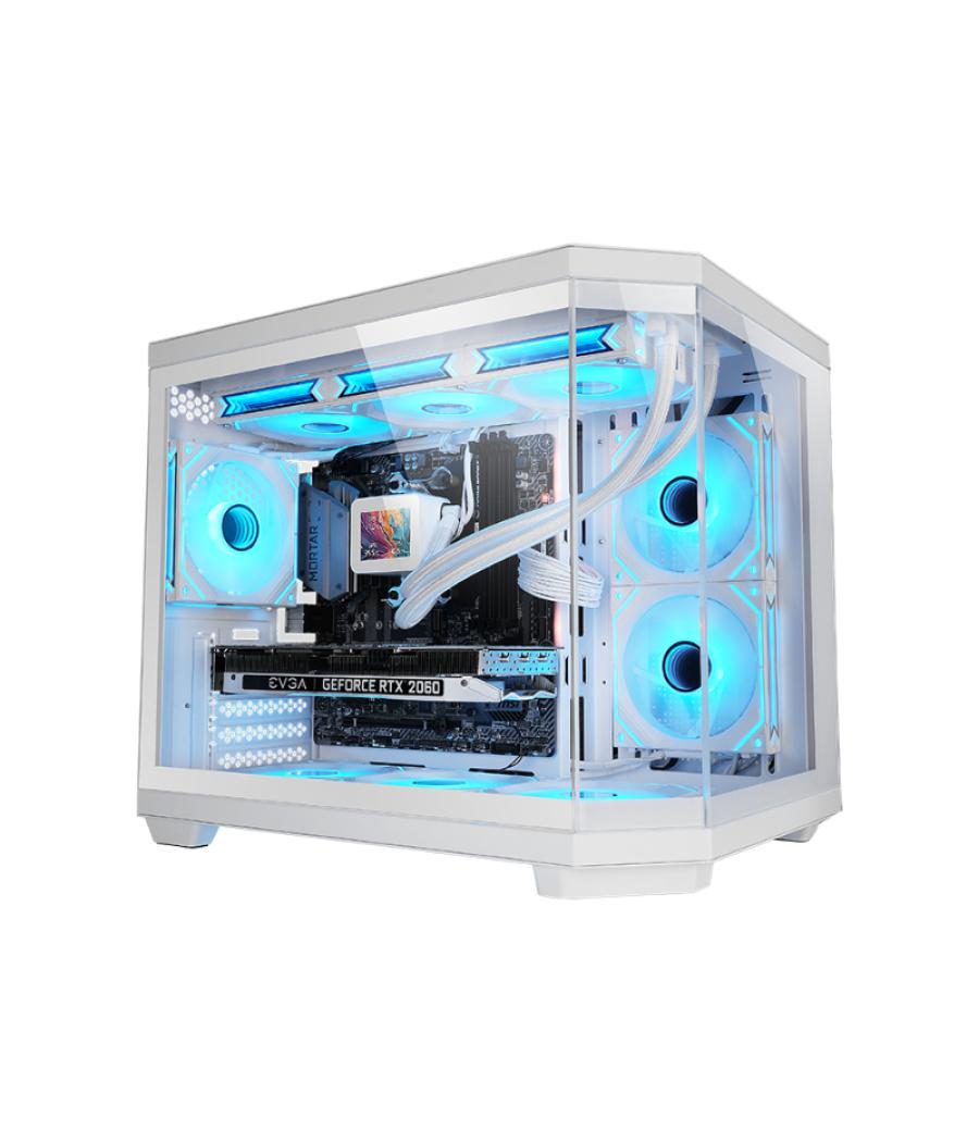 Caja microatx mc3t core blanco mars gaming