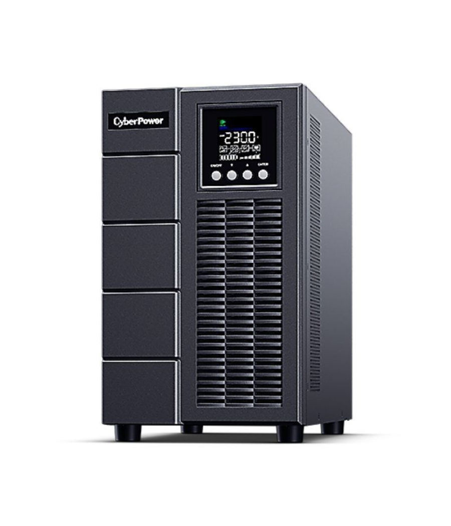 Sai online cyberpower ols3000ea-de reacondicionado/ 3000va-2700w/ 6 salidas/ formato torre