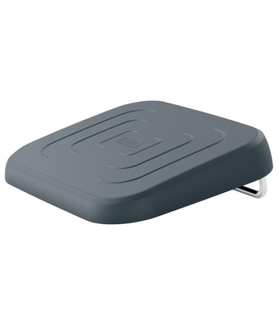 Reposapies ajustable ergo reciclado gris oscuro leitz 65460089