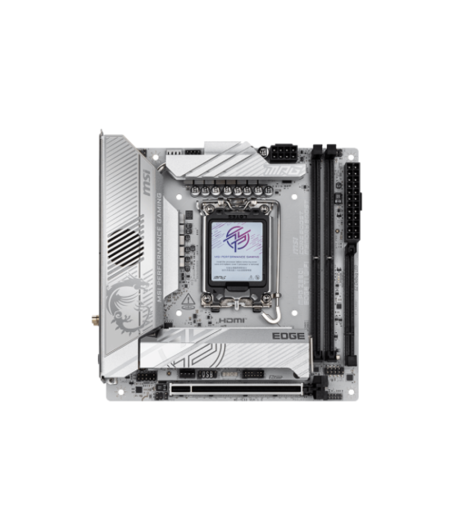 Msi mpg z890i edge ti wifi placa base intel z890 lga 1851 (socket v1) mini itx