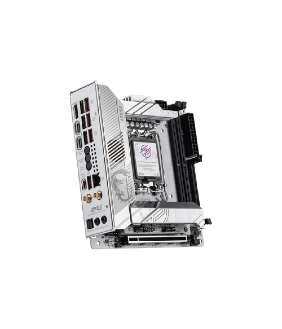 Msi mpg z890i edge ti wifi placa base intel z890 lga 1851 (socket v1) mini itx