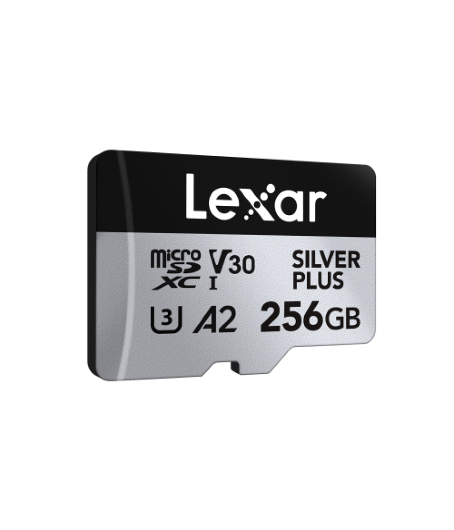 Lexar professional silver plus 256 gb microsdxc uhs-i clase 3