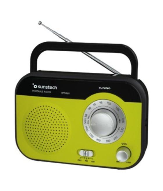 Radio portátil sunstech rps560/ verde