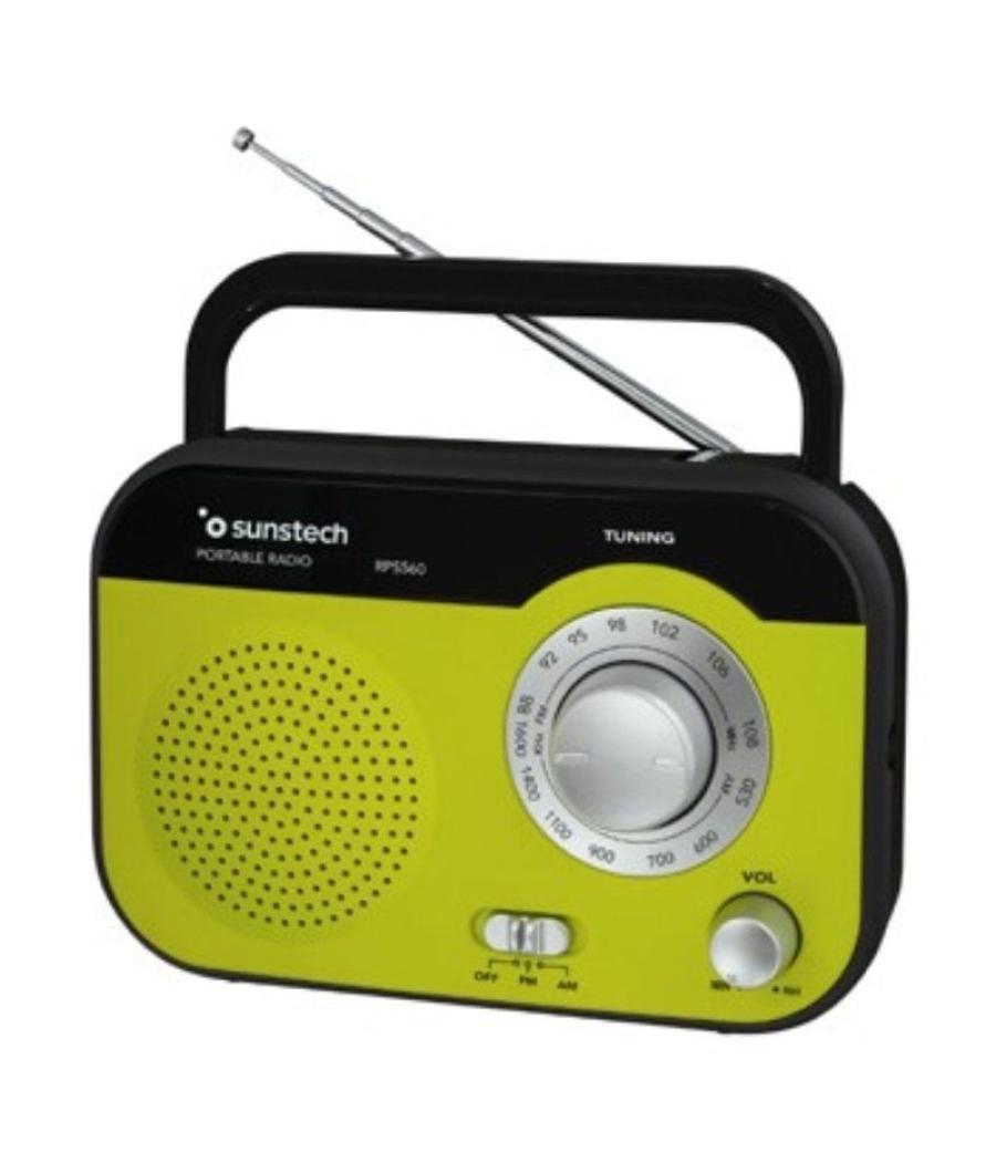 Radio portátil sunstech rps560/ verde