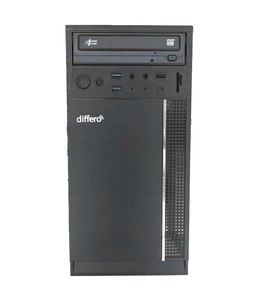 Pc differo v15 i5 12400 16gb ssd 1tb nvme no dvd hpa3 usb-c trasero